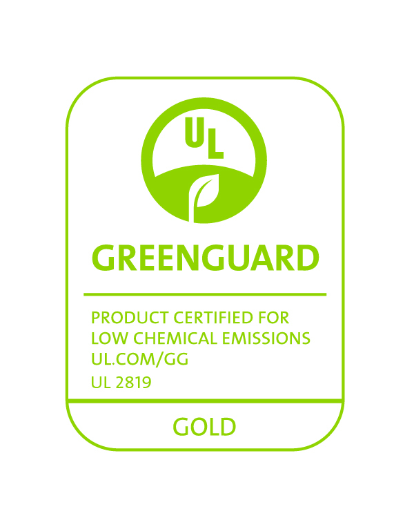 UL GREENGUARD Gold 金級低化學排放認證標章